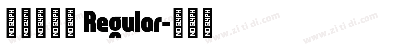 优设好身体 Regular字体转换